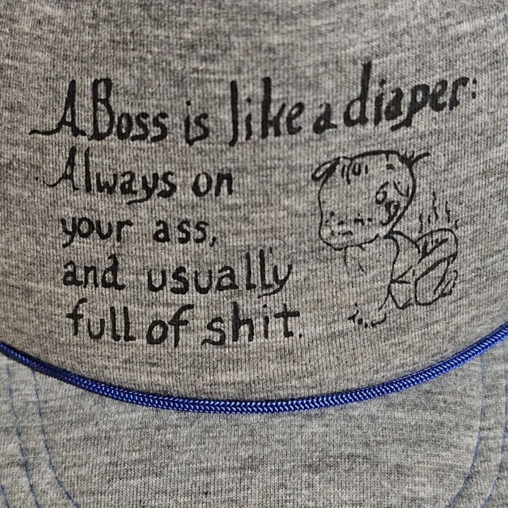 Humorous Statement Snapback Hat
